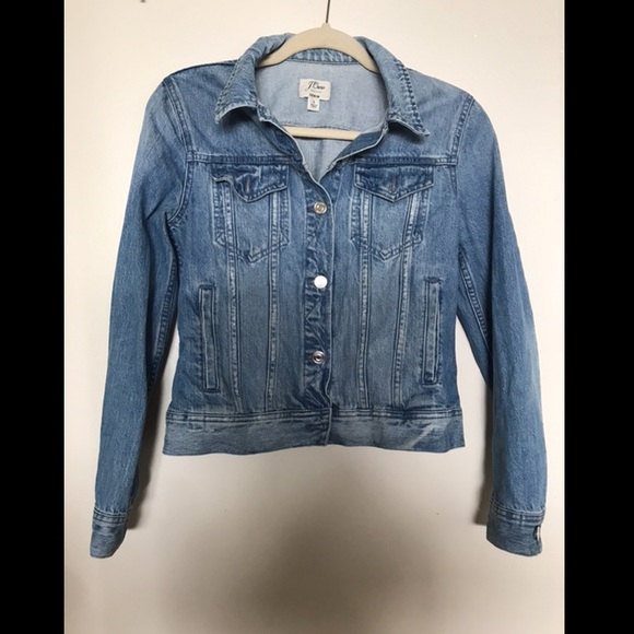 Jcrew classic denim jacket